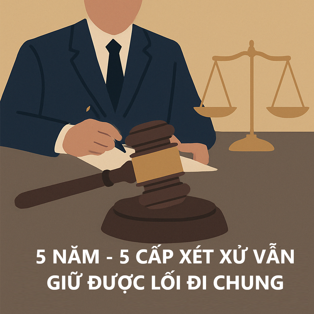 5 Năm, 5 Cấp Xét Xử – Vẫn Giữ Được Đường Đi Chung: Bị Đơn Thắng Kiện Nhờ Chiến Lược Pháp Lý Sáng Suốt (Dân sự)