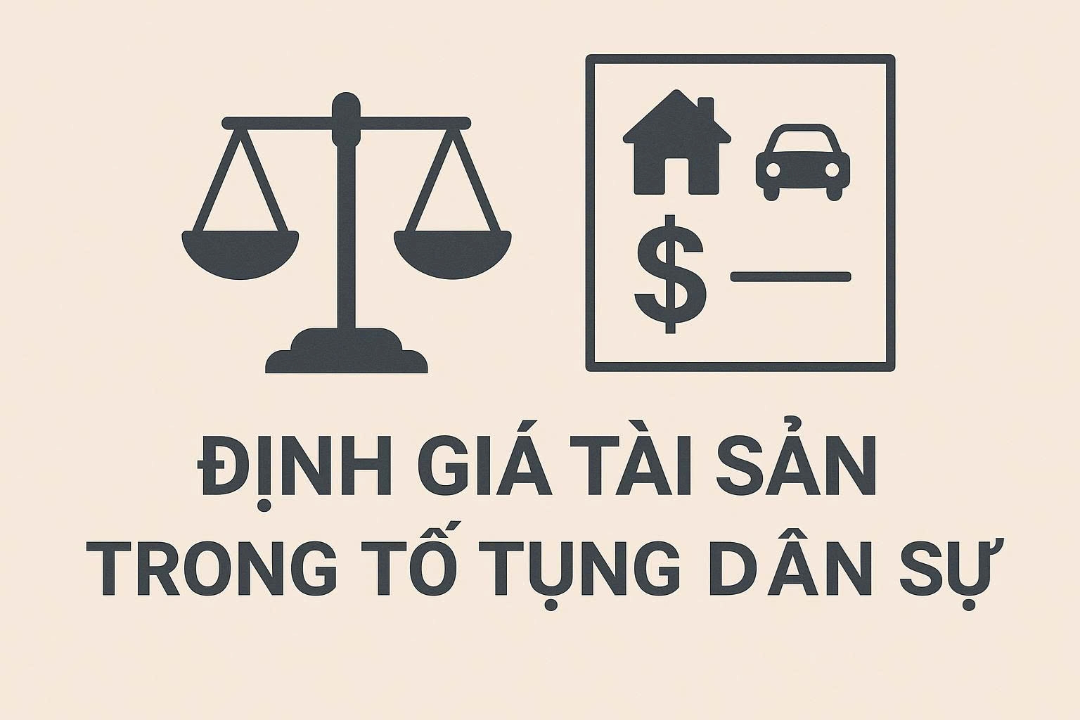 ĐỊNH GIÁ TÀI SẢN TRONG TỐ TỤNG DÂN SỰ – QUY TRÌNH PHÁP LÝ VÀ CÁC TRANH CÃI THƯỜNG GẶP