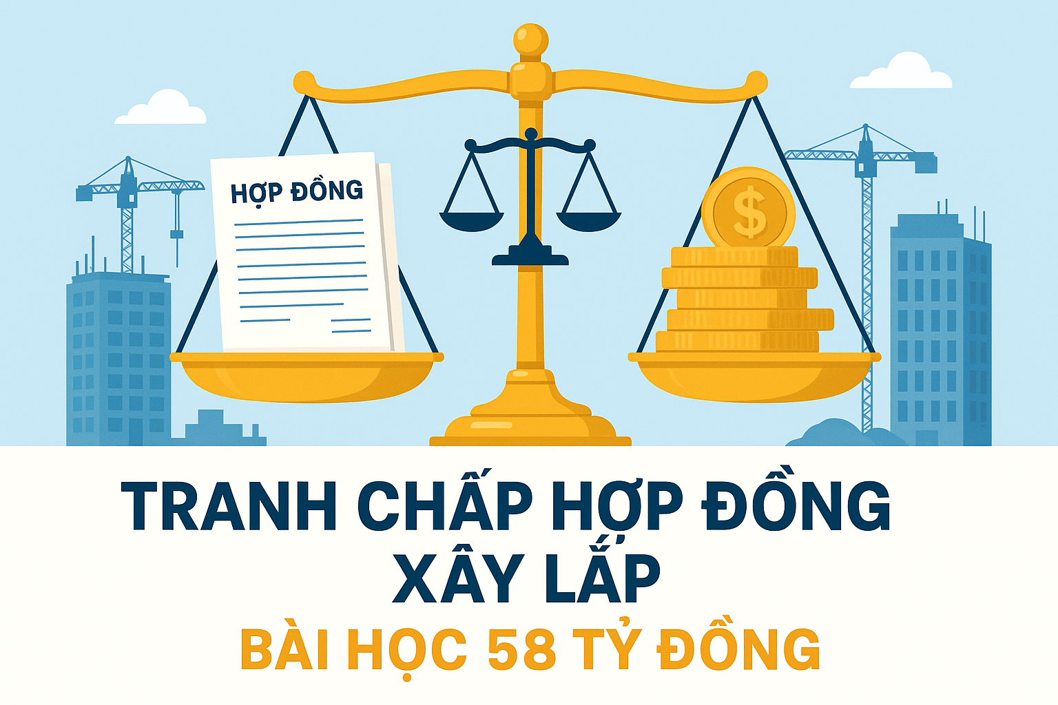 Tranh chấp hợp đồng xây lắp hơn 58 tỷ đồng: Bài học từ vụ kiện ở Khánh Hòa